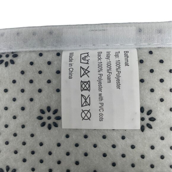 Wolf Love Design Bathroom Doormat Anti Slip Backing 100% Polyester Grey - Picture 3 of 5